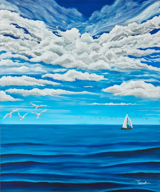 50 Shades of Blue Original Canvas