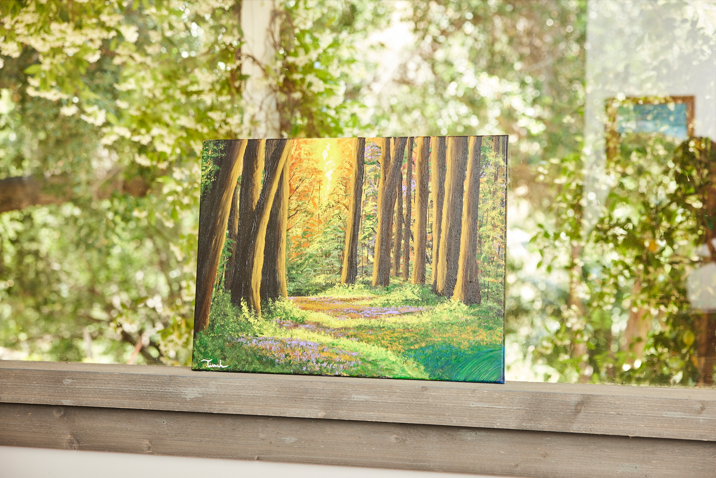 The Light of Autumn Original Canvas
