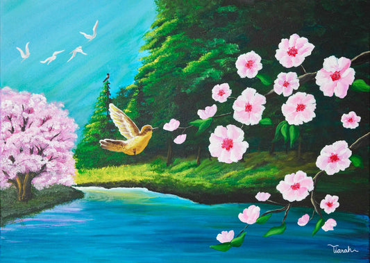 Wings of Spring Canvas Original